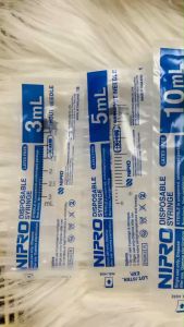 กระบอกฉีดยา นิโปร ไม่มีเข็ม กระบอกฉีดยา หัวยาว  50ml Nipro Syringe (ยกกล่อง/ครึ่งกล่อง) ราคาส่ง