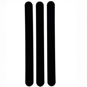 3PCS Racket Head Protection Patches Black Non-slip Friction Surface Racket Top Guard for Tennis Padel Racket