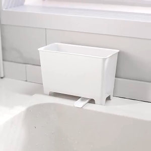 Kitchen Sink Strainer Food Residue Filter Drain Rack Vegetable Leftovers Drainer Basket Hanging Trash Can Filter Trash