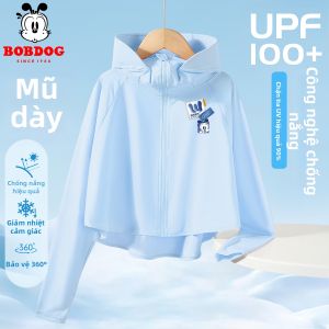 Bobdog | Áo Chống Nắng Nam Trẻ Em Thoáng Khí Nhẹ Mát