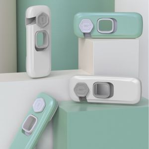 ป้องกันการหนีบ ตัวล๊อคลิ้นชัก ที่ล๊อคประตู ที่ล็อคประตูตู้เย็น ตัวล็อกตู้เสื้อผ้า ที่ล็อคตู้ กลอนล็อคตู้ ตัวล็อคลิ้นชัก ที่ล็อคกันเด็กเปิดประตู ตัวล็อคลิ้นชัก ตัวล็อคตู้