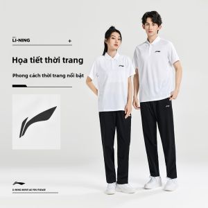 Li-Ning | Áo Polo Dài Tay In Logo Công Ty