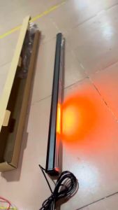 Led Rotator Lampu Flash COB 6 LED Blitz Kombinasi Kuning Putih 90 cm 12V-24V