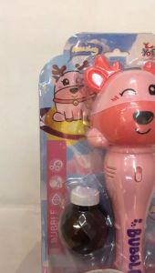 Yofi J638 Mainan Deer Love Bubble Wand Electric Mainan Gelembung