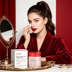OUHOE | Salicylic Acid Exfoliating Facial Clean Pads Deep Exfoliation Remove Dead Skin Reduce Blackheads Acne Treatment Face Peeling Pad