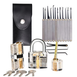 [Vodool Tool Outlet] Unlock Locks Practice Lock Pick Set Key Extractor Removing Hooks Hardware