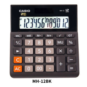 Casio | Máy Tính Casio MH-12 Với Thời Lượng Pin Siêu Dài Tiêu Thụ Điện Năng Thấp Chế Độ Chờ Độ Chính Xác Cao Màn Hình Hiển Thị 12 Chữ Số Đa Năng