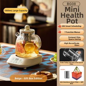 [China Plug Adapter Needed] Multi-Function Tea Kettle for Home and Office 2025 New Edition