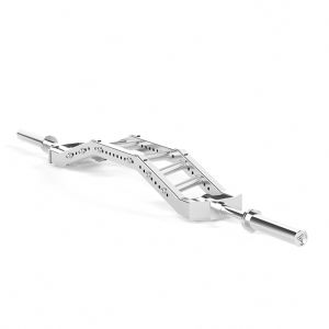 DAQIJIAN | Stainless Steel Multi-Grip Bar for Deadlifts and Bench Press Swiss Bar