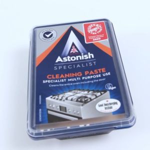 Astonish Cleaning paste ครีมขจัดคราบ หม้อไหม้ กระทะไหม้ ครีมขจัดคราบอเนกประสงค์ คราบมัน บนเครื่องครัว บนเตาอบ บนเตาไฟฟ้า  ขนาด 450 กรัม ผลิตภัณฑ์น้ำยาทำความสะอาด