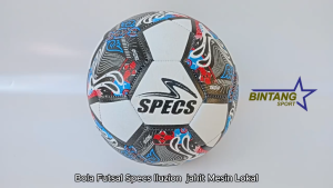 Bola Futsal Size 4 Specs Iluzion Jahit Mesin Lokal Bahan Kulit PU Kuat dan Tahan Lama