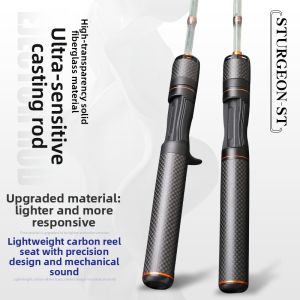 MLZH | Soft Lightweight Ultra Light Fishing Lure Rod Straight Handle