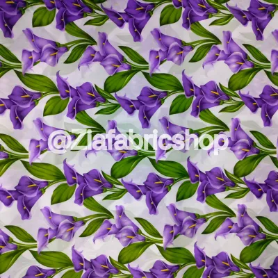 GEENA PRINTED • QUEENIE • 60 WIDTH • SILK • PONGEE • SOLD PER YARD • TELA NA PANG KURTINA