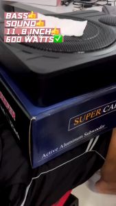 Underseat Subwoofer 11.8 Kitoyo Car Underseat Active Subwoofer Super Slim Active Subwoofer 1200Watts 1 Year Warranty