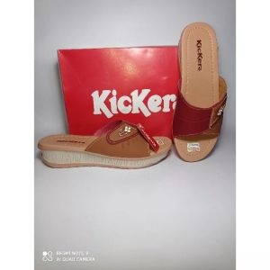 sandal lebaran wanita sandal lebaran terbaru sandal wanita sandal cewek sandal peremouan sandal selop Slop sandal wedges wejes kickers