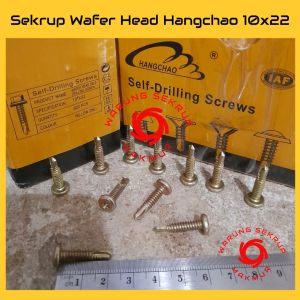 (1 Box) Sekrup Roofing Wafer Head SDS #10x22 / Skrup Wafer Head 2.2CM