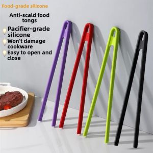Nonstick Pan Specialized Stainless Steel Food Tongs