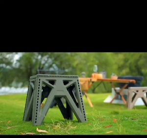 Military Style Camping Stool Foldable Portable Folding Step Stool Outdoor Picnic Chair Plastic Stool Kerusi Memancing Kerusi Lipat Heavy Duty 折叠凳子