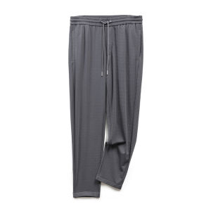 Lightweight Breathable Summer Mens High Elastic Casual Straight Leg Pants Air Conditioning Pants Comfortable Straight Tube Trousers