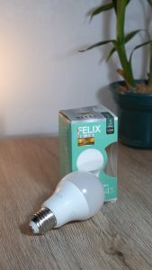 FELIX PREMIUM Bohlam Lampu LED 10W E27 Kuning 3000K Garansi 3 Tahun