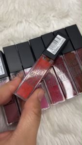 Maybelline Color Sensational Vivid Matte Velvety Smooth Color Red Pink Nude Long Lasting Liquid Lipstick Makeup 7.7mL