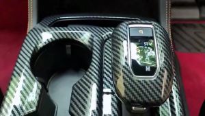 ชุดตกแต่งภายในรถยนต์ Ford Everest/wildtrack/Raptor/Ranger 2022-2025 ลายคาร์บอนไฟเบอร์ พวงมาลัย แผงสวิตช์ ฝาครอบอุปกรณ์