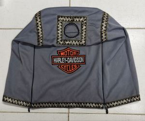 ผ้าคลุมกรงนก (งานปักเย็บ) 11 13 15ซี่ ลายฮาเล่ HD