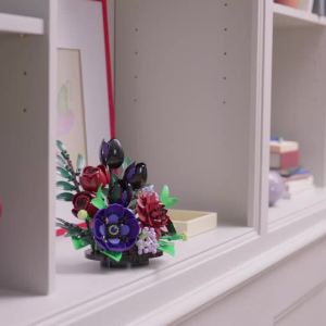 LEGO Botanicals 11513 Dark Flower Arrangement (562 Pieces)