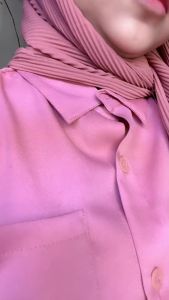 Pashmina Plisket Ronce ORI Bahan Ceruty Babydoll - Hijab Pasmina Plisket Trend - Kerudung Wanita Dewasa Muslim Plisket Model Terbaru Jilbab Plisket Pasmina Termurah Terlaris