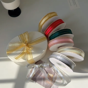 45 Yards Gold Edge Ribbon: DIY Crafts & Wedding Decor