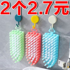 Flexible Bristle Cleaning Brush for Bathroom Floor Bathtub Sink Gap Brush Home Personal Cleaning Tool No Brand Registered Trademark