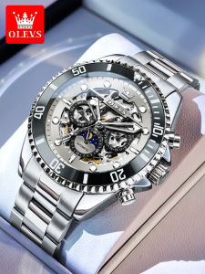 OLEVS | New Automatic Waterproof Panda Dial Men Watch