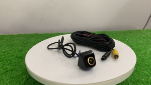 Dynamic Trajectory AHD 1080P กล้องสํารองย้อนกลับ 180 Fisheye CCD Full Color กล้องมองหลังพร้อมเส้นนําทางพวงมาลัยอัจฉริยะ