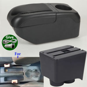 For Volkswagen POLO Armrest Box For VW Polo 9N 3 Car Armrest 2002-2009 Storage Box Car Accessories Interior Details Dedicated