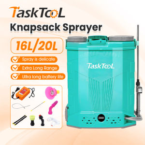 TaskTool Knapsack Electric Sprayer 3-in-1 Rechargeable Agriculture Sprayer Automatic Manual Stirring Gardening Power Tools Agricultural Power Sprayer 16L/20L