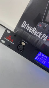DBX Driverack PA2 balanced delay frequency division stage performance professional digital audio speaker processor
