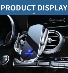 Smart Sensor Automatic Clamping Car Wireless Charger Stand Air Outlet Multifunction Phone Holder Auto Wireless Charging Bracket