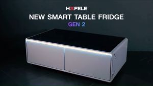 สมาร์ท ตู้เย็นสมาร์ท HAFELE 495.06.731 FRIDGE SPECIAL DEAL SET ดิจิทัล ฮาโมนิค ซีรี่ย์ GEN-2 สีดำ Black Pearl (129 x 70.5 x 46 CM) - ส่งฟรี