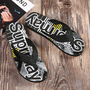 Mens Summer Outdoor Sandals Anti-Slip Casual Sports Roman Style Slip-On Breathable EVA Upgraded PU Insole Flat Rubber Sole