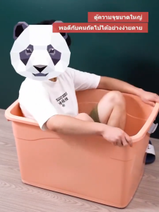 Corner box กล่องเก็บของขนาดใหญ่ กล่องพลาสติก มีล้อ กล่องเก็บเสื้อผ้าสิ่งของพับเก็บได้ กล่องเก็บของความจุขนาดใหญ่ 30#/60#/160#/230#/310#/410#