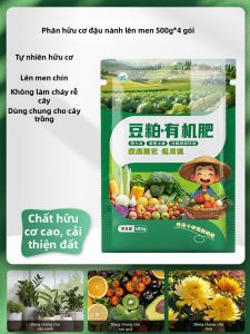 Bánh Đậu Nành Ủ Chua Hạt Phân Bón Hữu Cơ