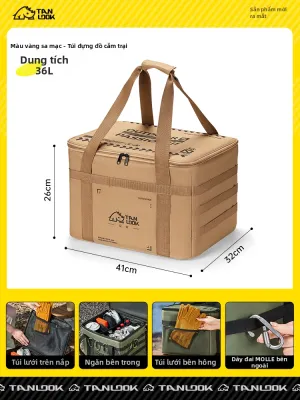 ANLOOK | Túi Bảo Quản Thiết Bị Cắm Trại Dã Ngoại & Dụng Cụ Bếp Nấu