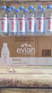 Nước khoáng Evian 330ML (thùng 24 chai) - Nhập khẩu từ Pháp