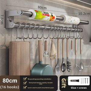 WEIMEIYUAN | Drill-Free Multi-functional Kitchen Rack