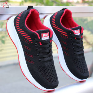 QiaoYiLuo Giày Nam Giày Thể Thao Thường Ngày Có Đệm Khí Dệt Bay Mới Giày Chạy Xu Hướng Cho Nam