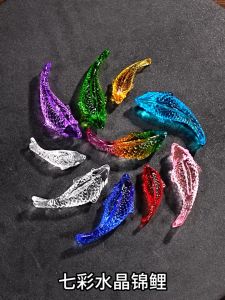 Cá chép pha lê phong thủy size 50mm chiêu tài lộc decor nhà cửa công ty