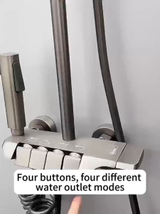 304 Bathroom shower set Rain Shower Bathroom Premium Shower Rain Hot and Cold Shower Set