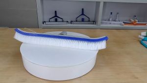 18 inch Swimming Pool Cleaning Brushes Aluminium Plastic Bristle Clips for Cleans Wall Pool Floor
