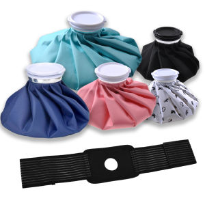 1Pcs Reusable Ice Bag Bandage - Elastic Breathable Support Wrap FixedBelt Adjustable Strap Bandage for Ice Bag Hot Cold Therapy