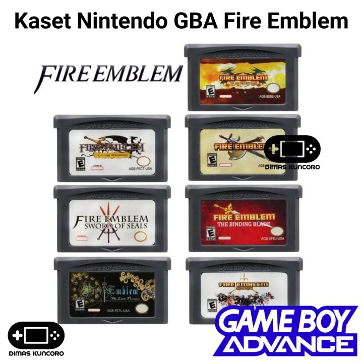 Kaset Nintendo GBA Fire Emblem gameboy advance sp ds lite